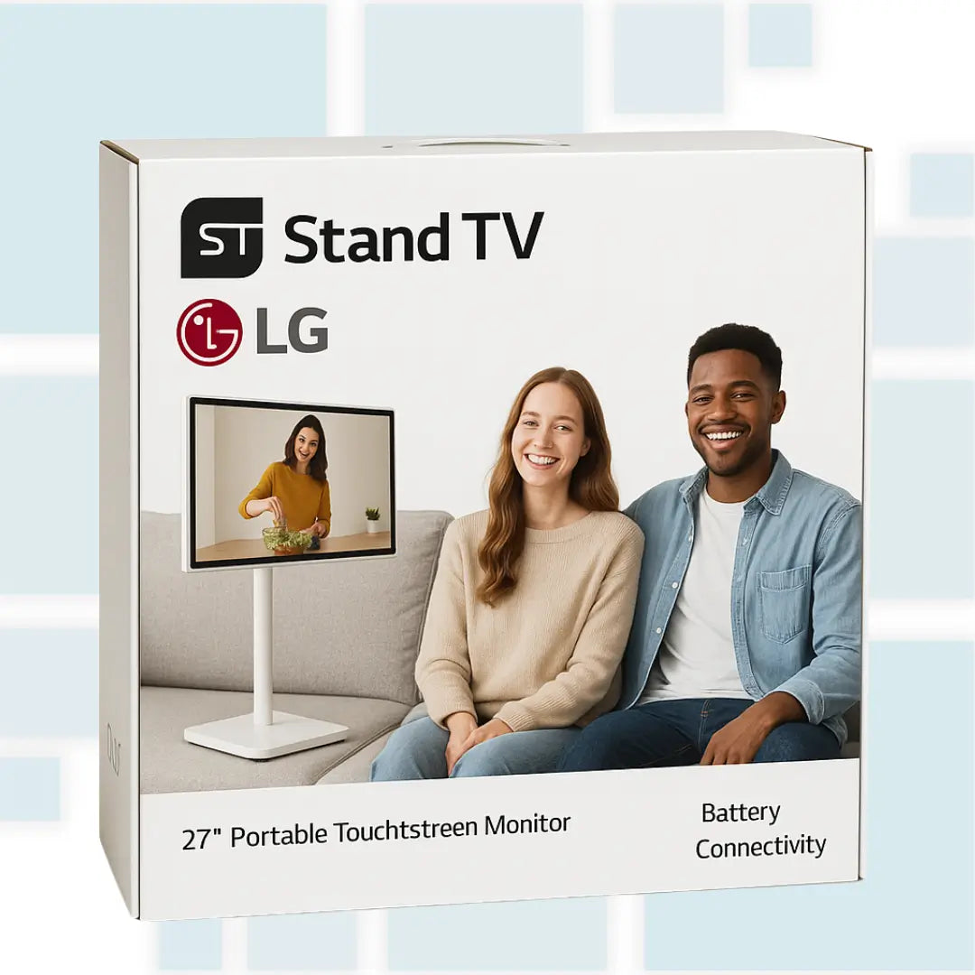 DomoVision™ – Mobiler Smart-TV mit Standfuß